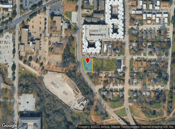  108 Hosack St, Arlington, TX Parcel Map
