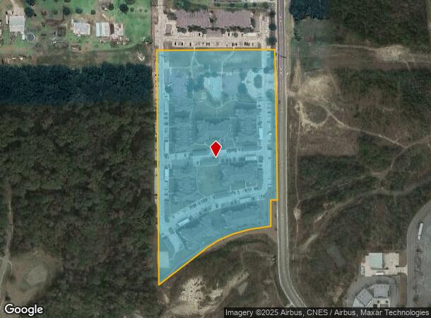  155 Cross Creek Pky, Hattiesburg, MS Parcel Map