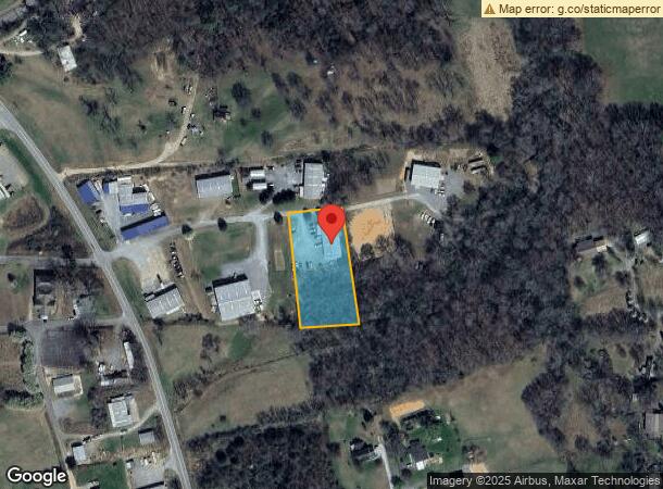  110 Morganton Industrial Park, Morganton, GA Parcel Map