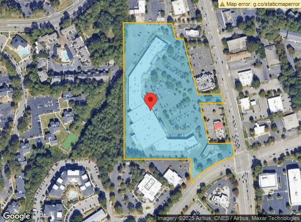  6301 Falls Of Neuse Rd, Raleigh, NC Parcel Map