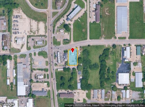 2149 W Willow St, Lafayette, LA Parcel Map