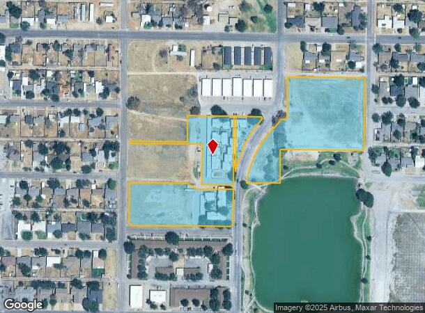  1102 Sherman Ave, Levelland, TX Parcel Map