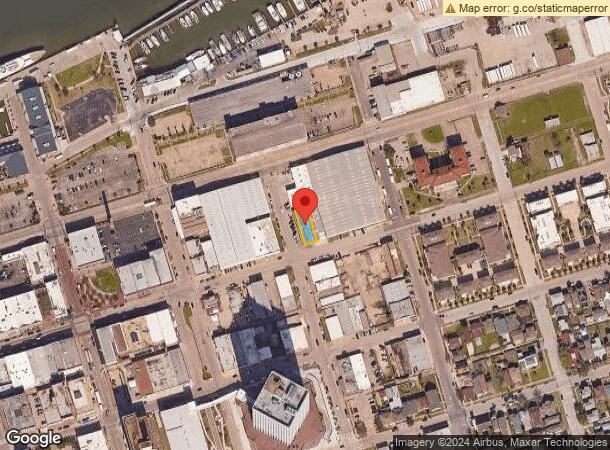  1828 Strand St, Galveston, TX Parcel Map