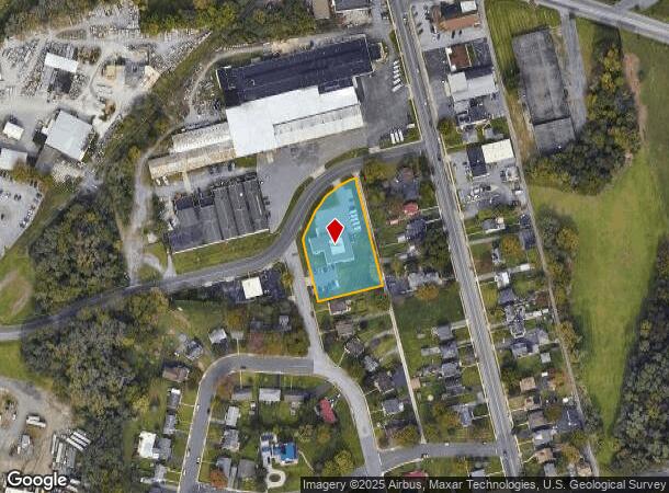  701 E 1St St, Hagerstown, MD Parcel Map