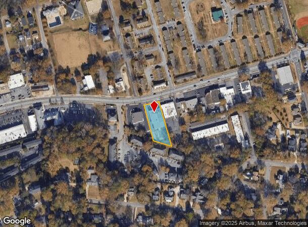  1045 Baxter St, Athens, GA Parcel Map