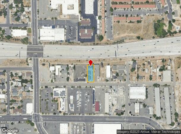 1263 E 7Th St, Reno, NV Parcel Map