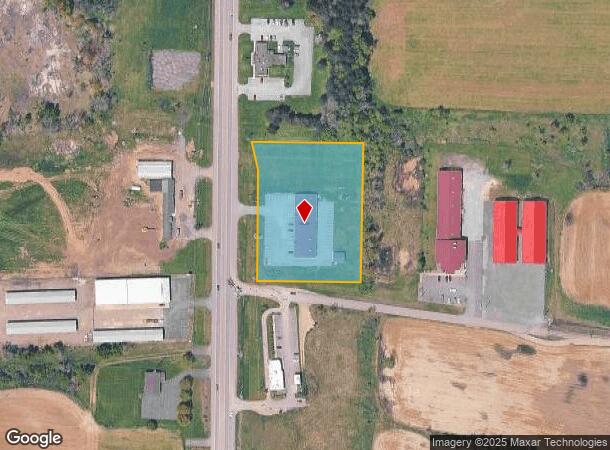 12469 Olean Rd, Chaffee, NY Parcel Map