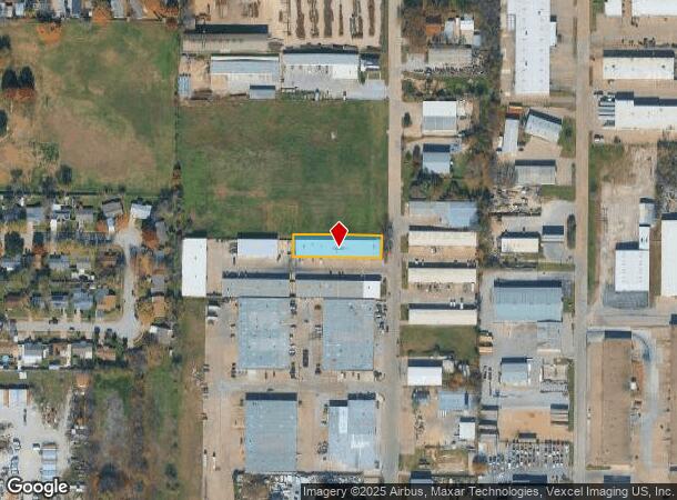  2521 Weaver St, Haltom City, TX Parcel Map