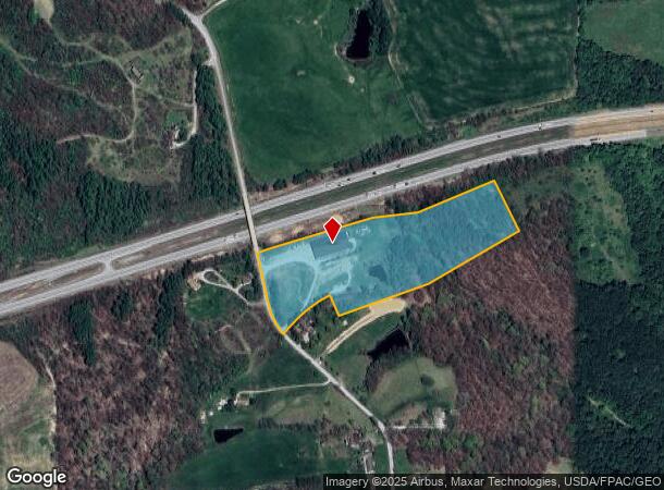  60500 Patch Rd, New Concord, OH Parcel Map