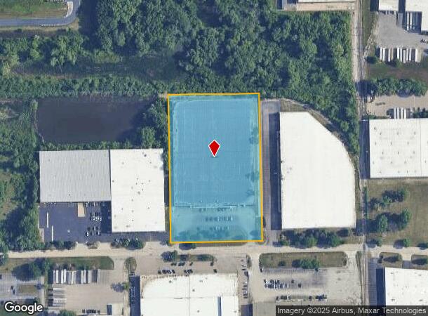  1733 Downs Dr, West Chicago, IL Parcel Map