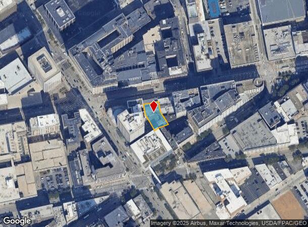  1020 Euclid Ave, Cleveland, OH Parcel Map