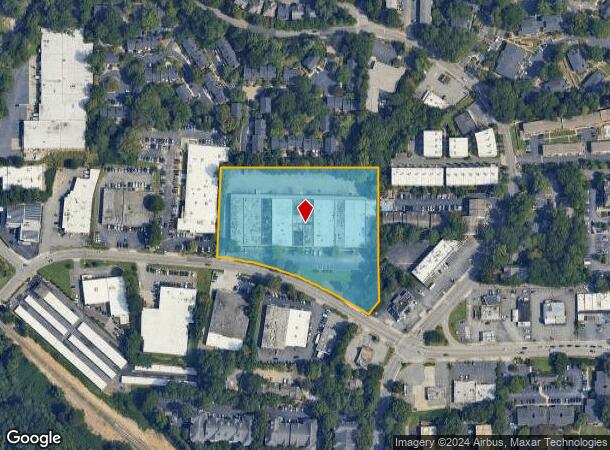  1231 Collier Rd Nw, Atlanta, GA Parcel Map