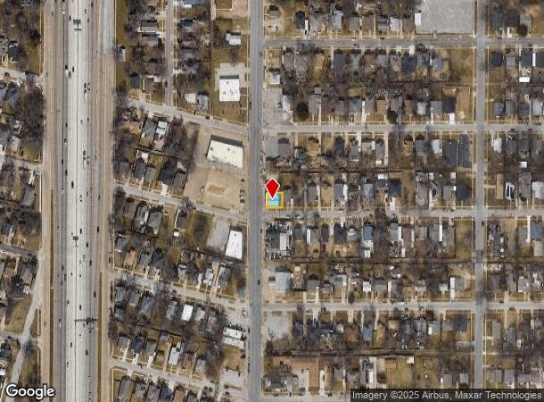  2117 Evans Ave, Fort Worth, TX Parcel Map