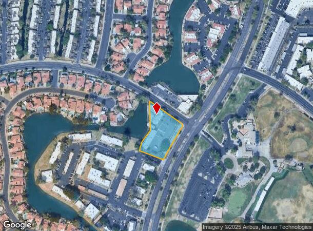  2204 S Dobson Rd, Mesa, AZ Parcel Map