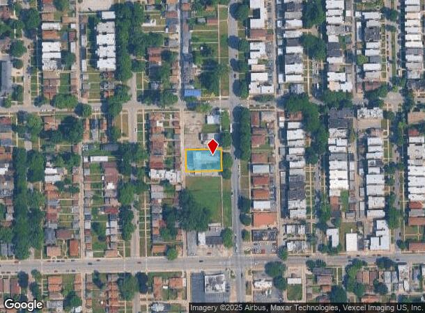 8222 S King Dr, Chicago, IL Parcel Map