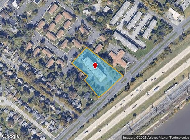  7807 Governor Printz Blvd, Claymont, DE Parcel Map