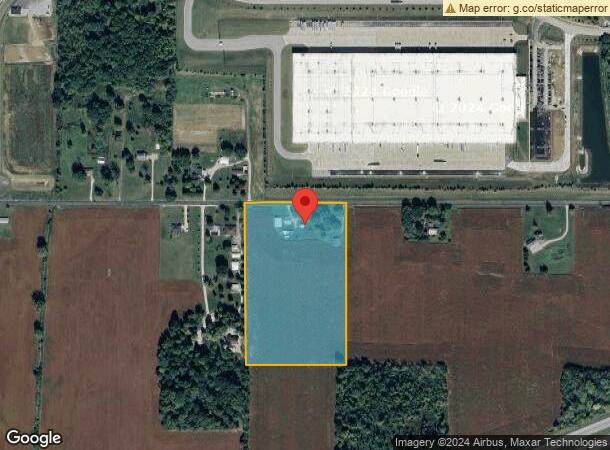  1717 E County Road 1000 S, Clayton, IN Parcel Map