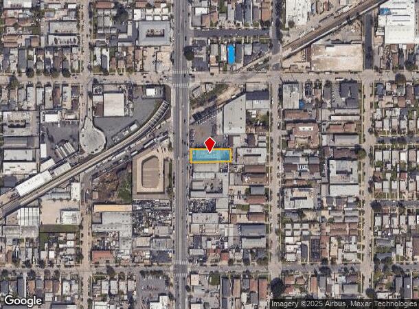  6732 Crenshaw Blvd, Los Angeles, CA Parcel Map