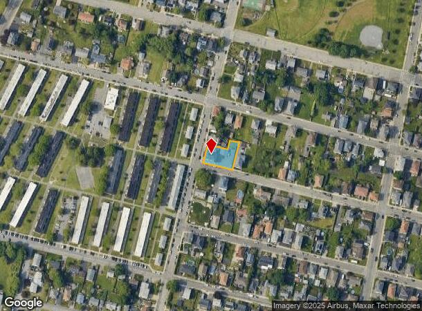  508 Bowen St, Fall River, MA Parcel Map