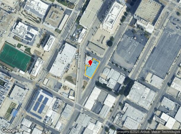  2112 S Olive St, Los Angeles, CA Parcel Map