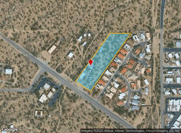 2801 S Kinney Rd, Tucson, AZ Parcel Map