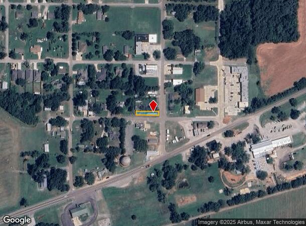  201 N Main St, Arcadia, OK Parcel Map