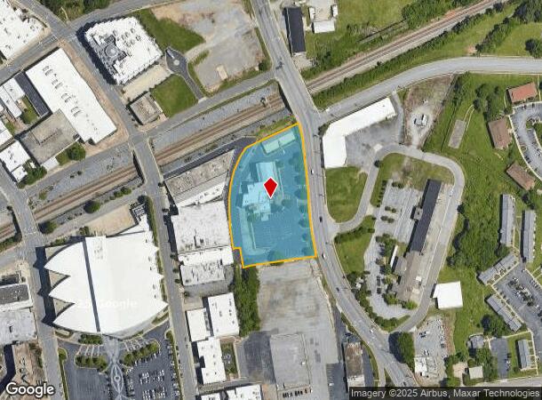 126 S Centennial St, High Point, NC Parcel Map