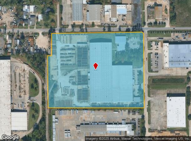 7355 Roundhouse Ln, Houston, TX Parcel Map