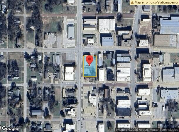  100 S Mekusukey Ave, Wewoka, OK Parcel Map