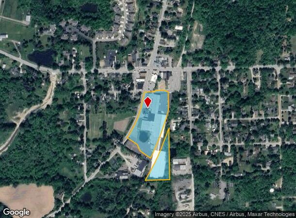 4057 S Oak St, Metamora, MI Parcel Map