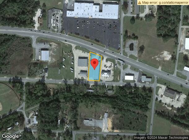  622 E Franklin St, Sylvester, GA Parcel Map