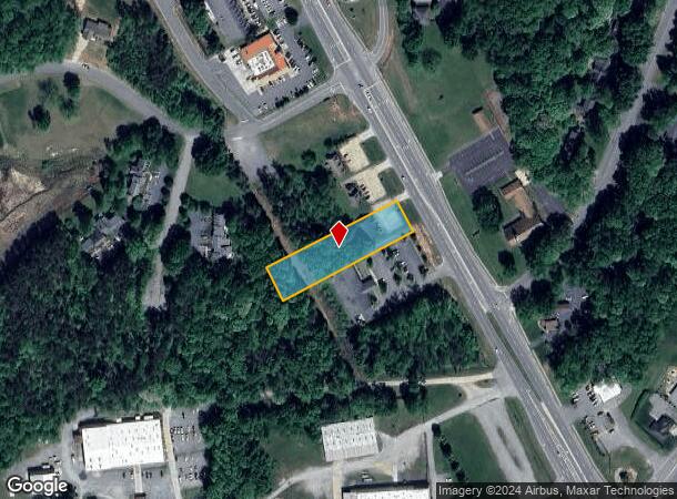  1309 Freeway Dr, Reidsville, NC Parcel Map