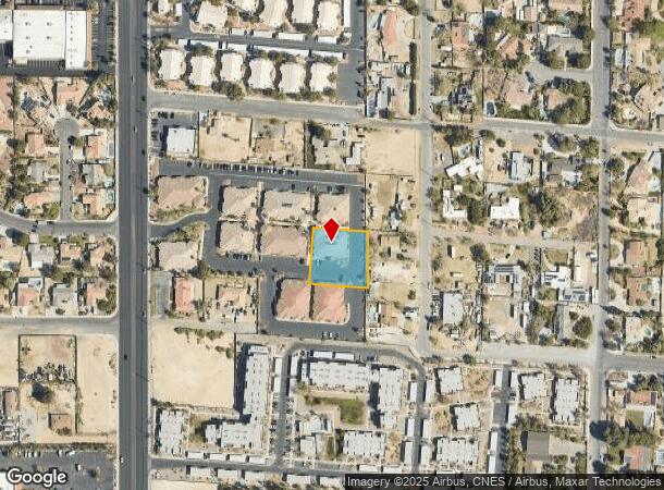  5852 S Pecos Rd, Las Vegas, NV Parcel Map