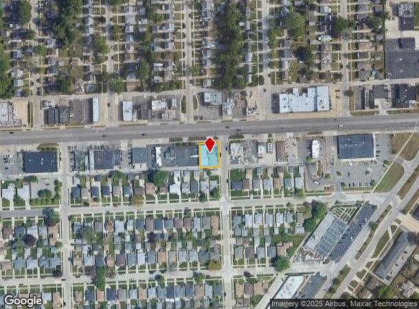 18400 E 9 Mile Rd, Eastpointe, MI Parcel Map