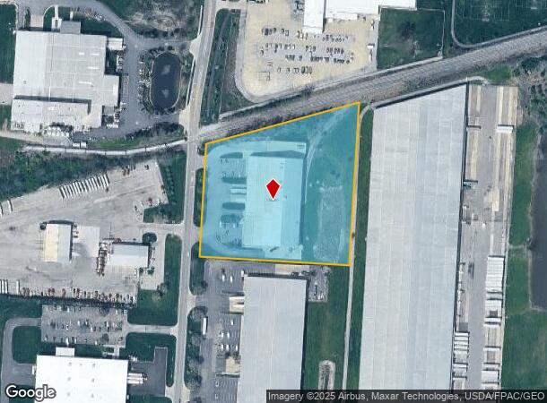 1201 S Houk Rd, Delaware, OH Parcel Map