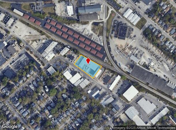921 National Ave, Lexington, KY Parcel Map