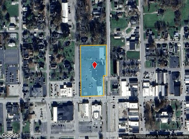  120 W Mcclain Ave, Scottsburg, IN Parcel Map