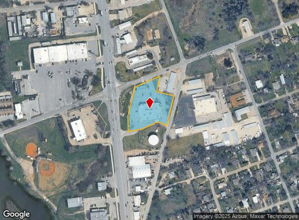 1610 N Main St, Taylor, TX Parcel Map