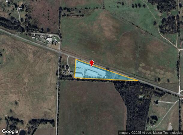 1381 W Fm 120, Pottsboro, TX Parcel Map