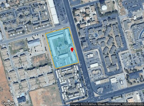  1801 N Midland Dr, Midland, TX Parcel Map