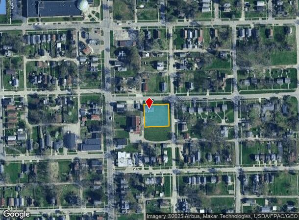  818 Bronson Ave, Toledo, OH Parcel Map