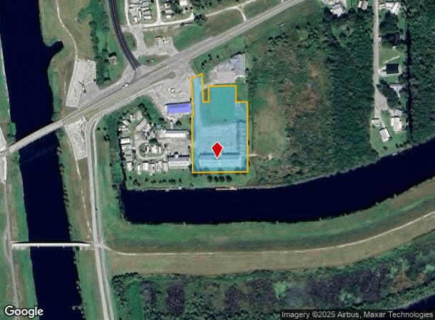 1077 Lakeport Plz, Okeechobee, FL Parcel Map