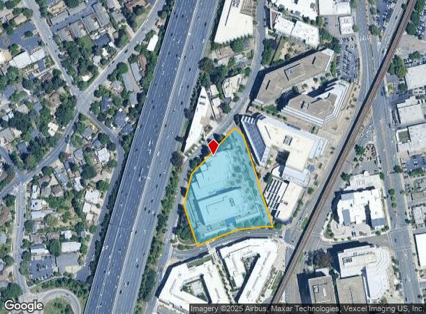 100 Pringle Ave, Walnut Creek, CA Parcel Map