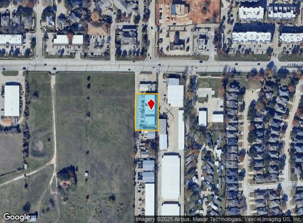 2801 Justin Rd, Flower Mound, TX Parcel Map