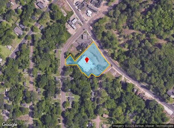  3111 W Capitol St, Jackson, MS Parcel Map