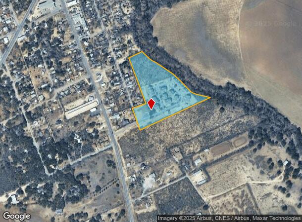 834 S Getty St, Uvalde, TX Parcel Map