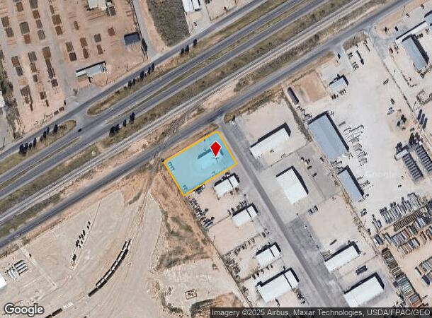  2604 S County Road 1242, Midland, TX Parcel Map