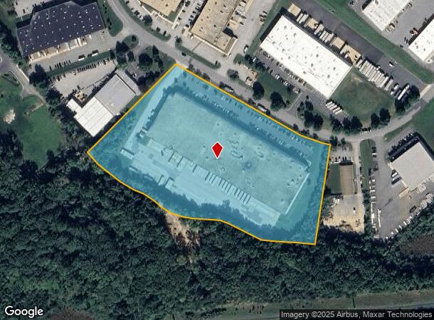  1304 Continental Dr, Abingdon, MD Parcel Map