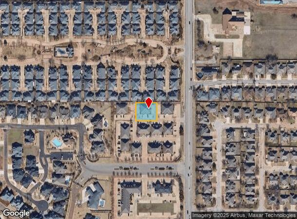  2937 Nw 156Th St, Edmond, OK Parcel Map