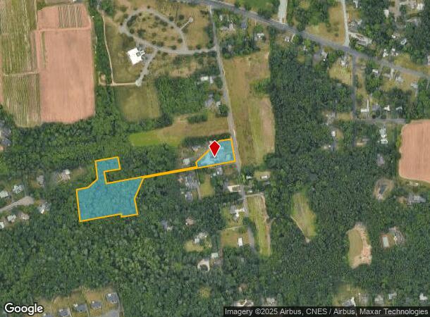 95 Wickham Rd, Glastonbury, CT Parcel Map